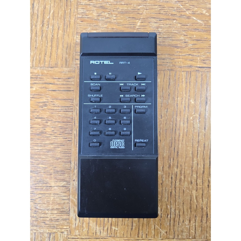 OEM Genuine ROTEL RRT-4 CD Player Remote Control For RCD-855 Disc Unit - TESTED